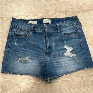 Denim Distressed Women's Shorts